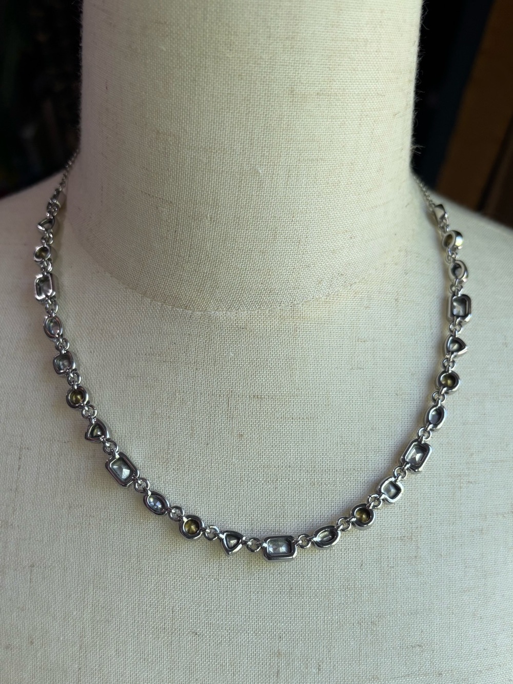 J. Crew Crystal Station Necklace - Picture 5 of 5